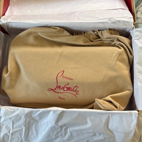 FULL SET CHRISTIAN LOUBOUTIN VERO DO DAT CLUTCH - Picture 5 of 10